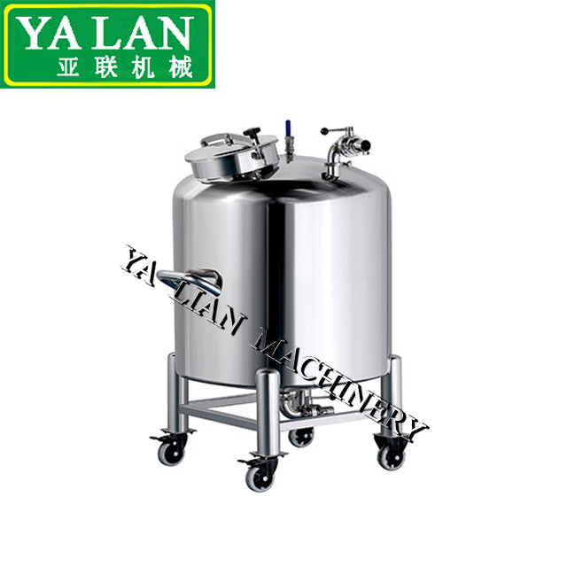 GMP Standard Movable 100L 200L 300L 500L 1000 Liters Capacity Cosmetics Perfume Liquid Insulated Water Storage Tank