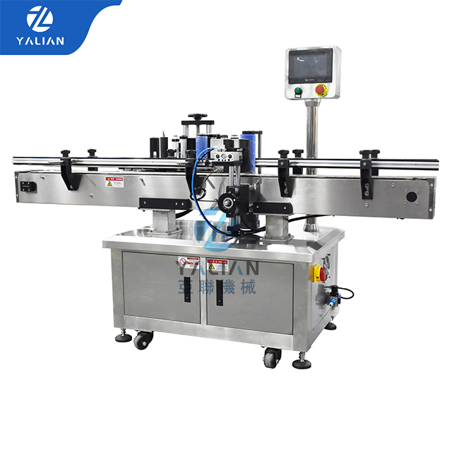 YALIAN High Quality Automatic Round Bottle Labeling Machine 