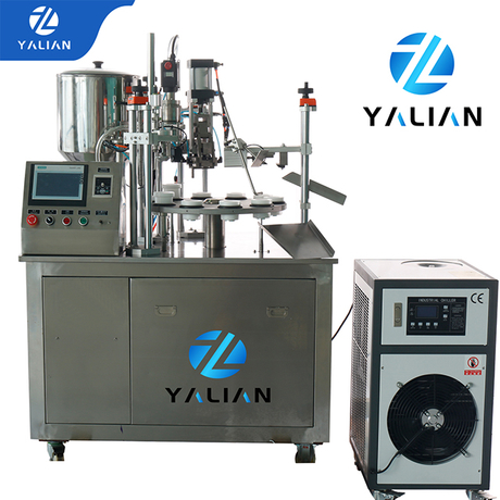 LT Series Semi Auto Plastic/Soft Tube Filling & Sealing Machine 