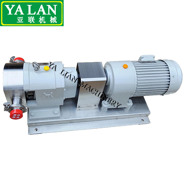 Fruit Pulp Lobe Pump Set Fruit Juice Positive Displacement Pump Fruit Juice Cam Rotor Pumps