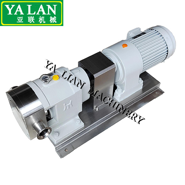 Fruit Pulp Lobe Pump Set Fruit Juice Positive Displacement Pump Fruit Juice Cam Rotor Pumps