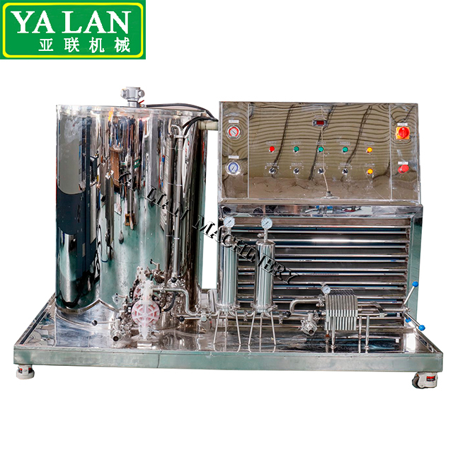 Cosmetic Perfume Production Line Perfume Manufacturing Freezing Cooling Mixing Making Machine Tank Mixer With Chille