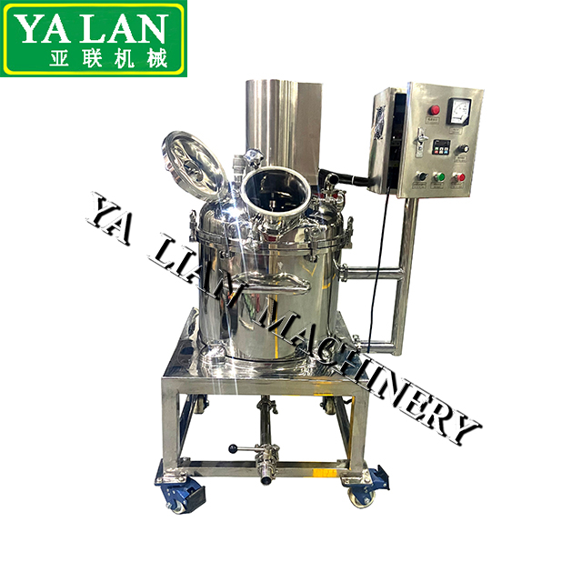 VACUUM EMULSIFYING HOMOGENIZER SHAMPOO SHOWER GEL BODY LOTION MIXING MACHINE