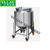 YL-YCG-500L Stainless Steel 1/3 Opening Storage Tank with Heating System