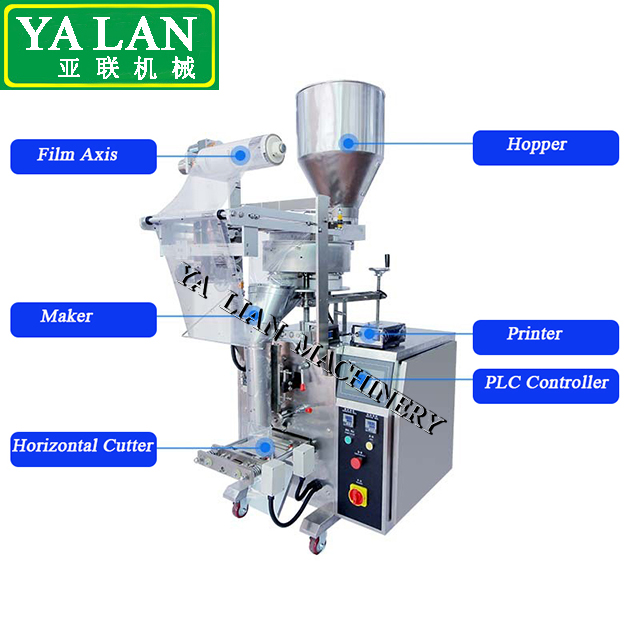 Granule bag packing machine