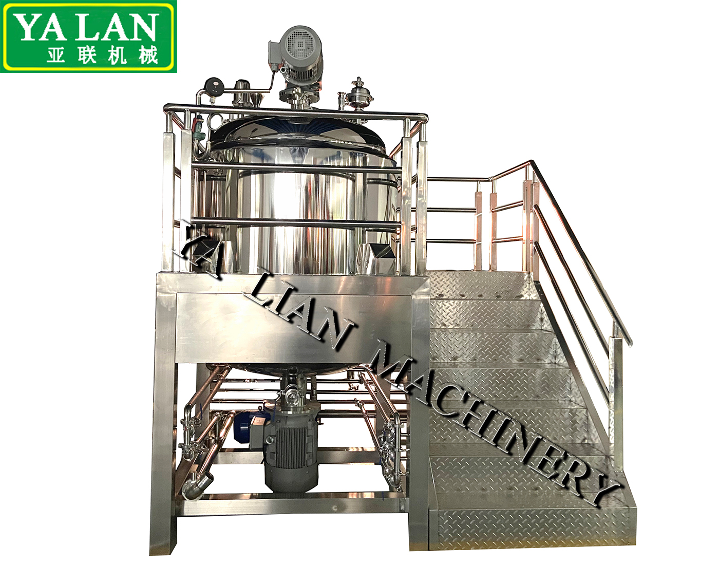 1000 L vacuum mixing tank